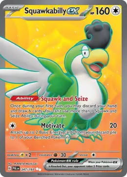 Squawkabilly ex card