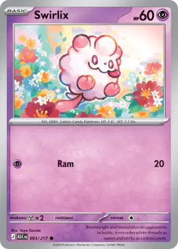 Swirlix card