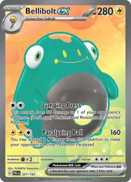 Bellibolt ex card