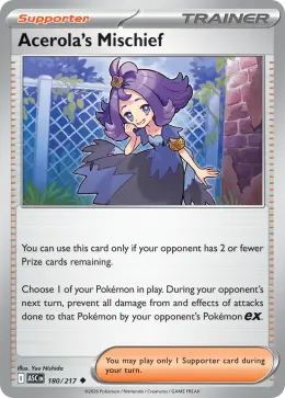 Acerola's Mischief card