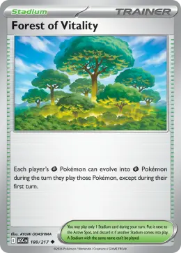 Forest of Vitality card