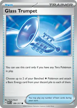 Glass Trumpet card