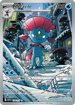 Weavile card