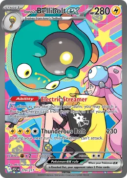 Iono's Bellibolt ex card