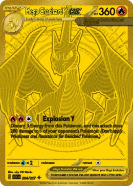 Mega Charizard Y ex card