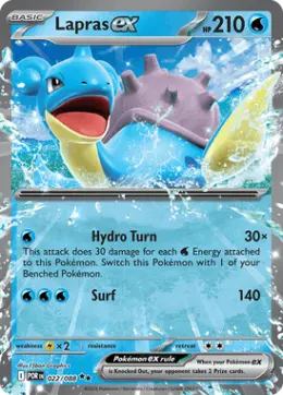 Lapras ex card