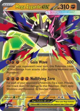 Mega Zygarde ex card