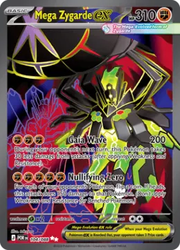 Mega Zygarde ex card