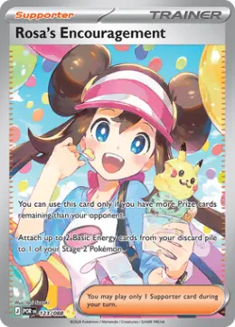 Rosa's Encouragement card