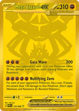 Mega Zygarde ex card
