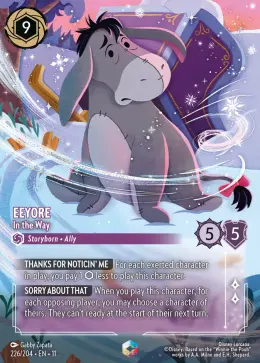 Eeyore card