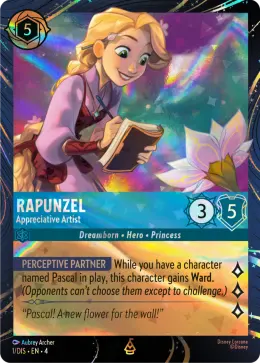 Rapunzel card