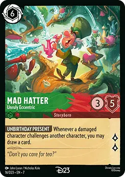 Mad Hatter card