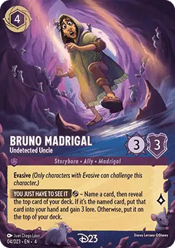 Bruno Madrigal card