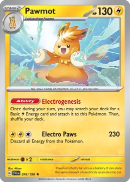 Pawmot card