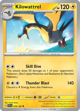 Kilowattrel card