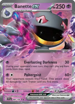 Banette ex card