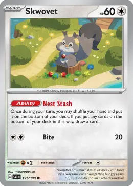 Skwovet card