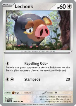 Lechonk card