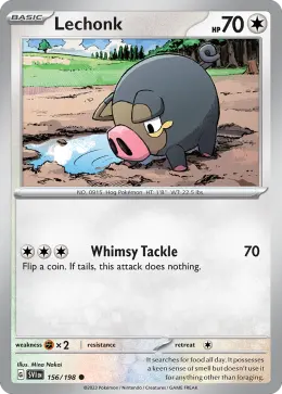 Lechonk card