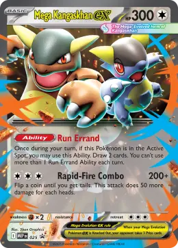 Mega Kangaskhan ex card