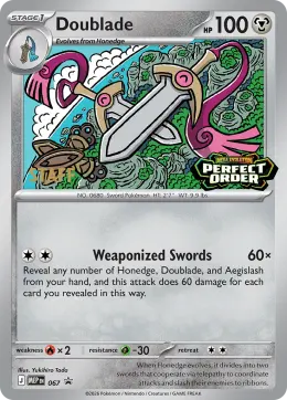 Doublade card