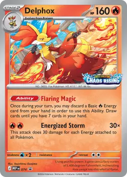 Delphox card