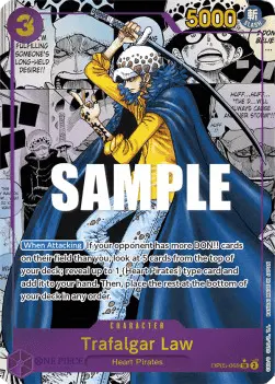 Trafalgar Law card