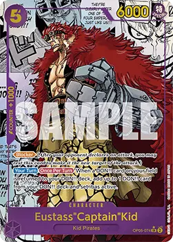 Eustass"Captain"Kid card