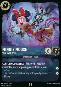 Minnie Mouse card