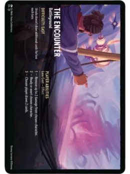 The Encounter // A Dark Realm card