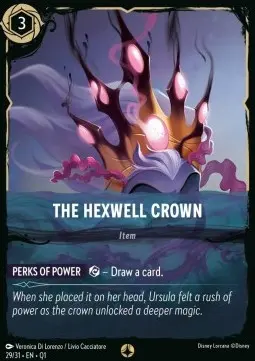 The Hexwell Crown card
