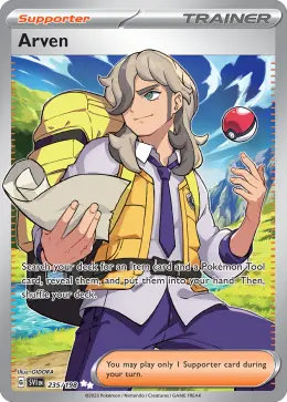Arven card