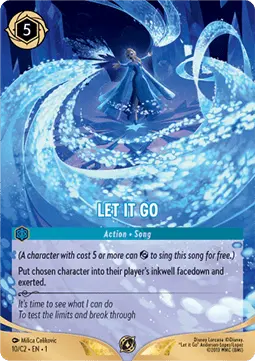 Let It Go card