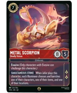 Metal Scorpion card