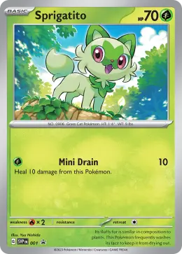 Sprigatito card