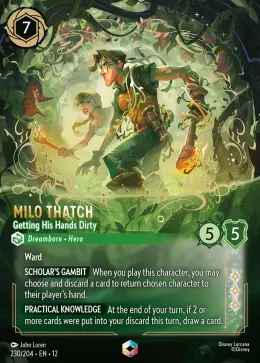 Milo Thatch card