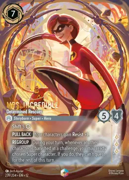 Mrs. Incredible card