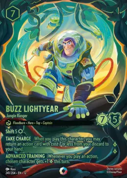 Buzz Lightyear card