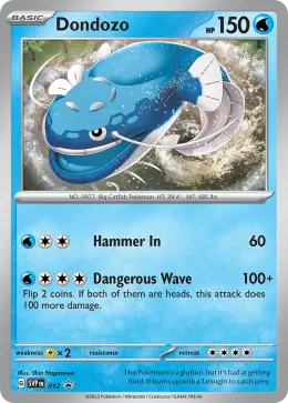 Dondozo card
