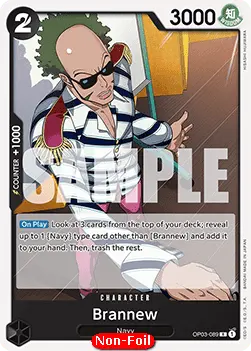 Brannew card