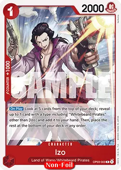 Izo card