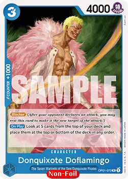 Donquixote Doflamingo card