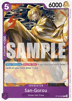 San-Gorou card