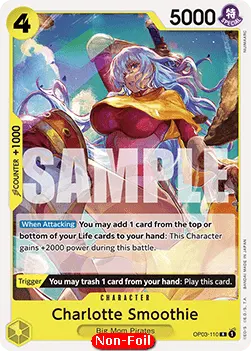 Charlotte Smoothie card