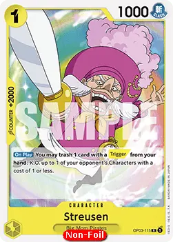 Streusen card