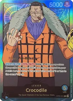 Crocodile card