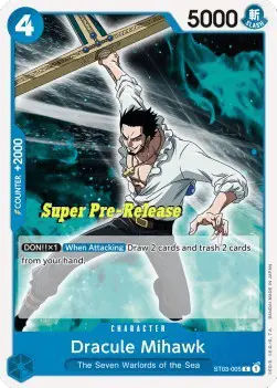 Dracule Mihawk card