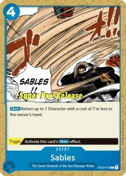 Sables card