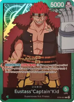 Eustass"Captain"Kid card